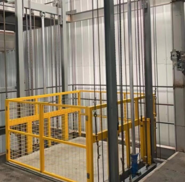 乌海导轨式升降机一般加工周期